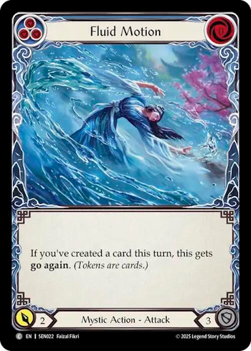 Image for Fluid Motion (SEN022) [Silver Age Chapter 2] - Flesh and Blood TCG