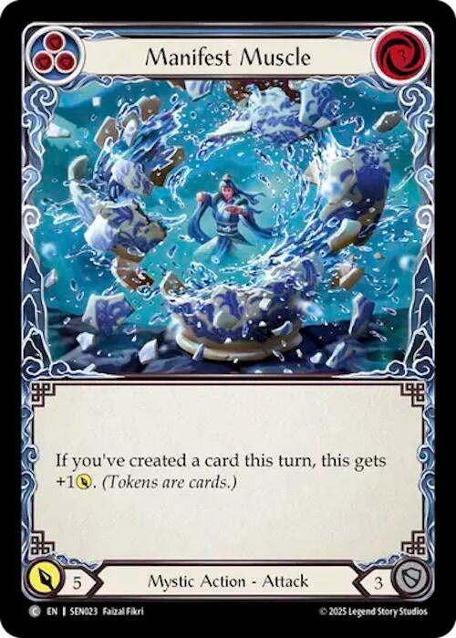 Image for Manifest Muscle (SEN023) [Silver Age Chapter 2] - Flesh and Blood TCG