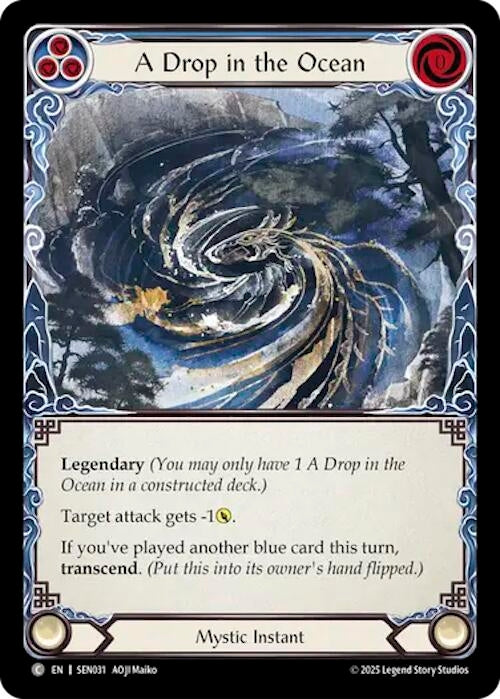 Image for A Drop in the Ocean // Inner Chi (SEN031) [Silver Age Chapter 2] - Flesh and Blood TCG