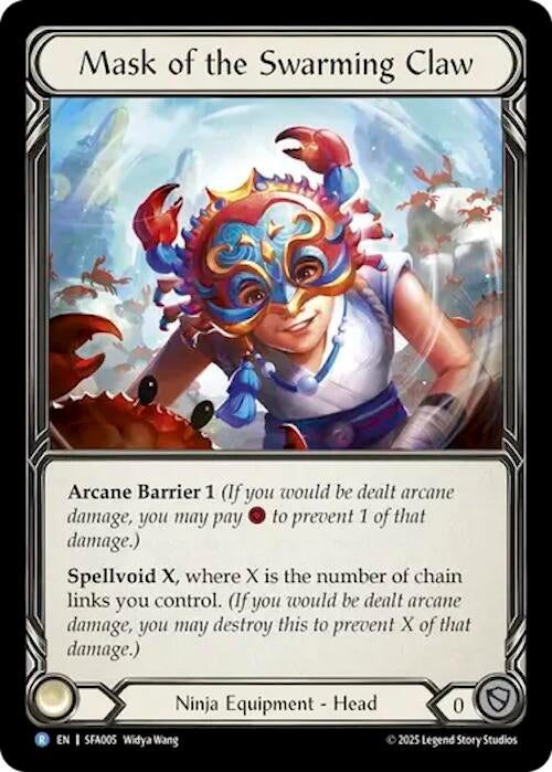 Image for Mask of the Swarming Claw (SFA005) [Silver Age Chapter 2] - Flesh and Blood TCG