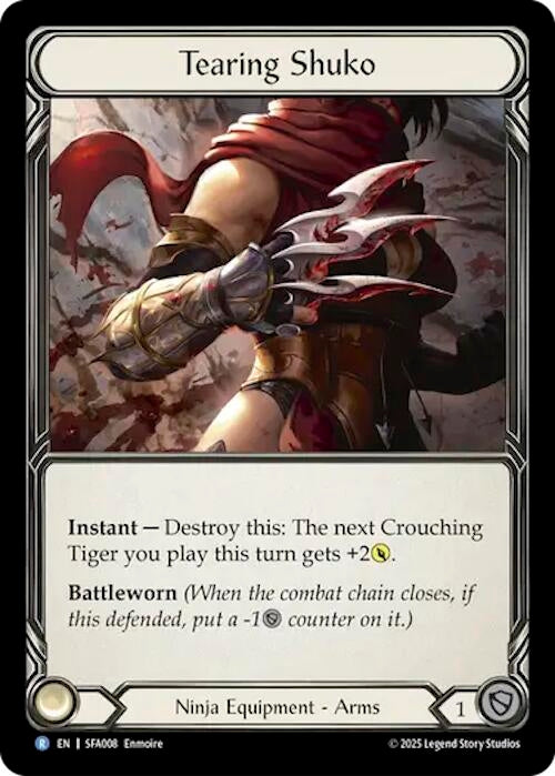 Image for Tearing Shuko (SFA008) [Silver Age Chapter 2] - Flesh and Blood TCG