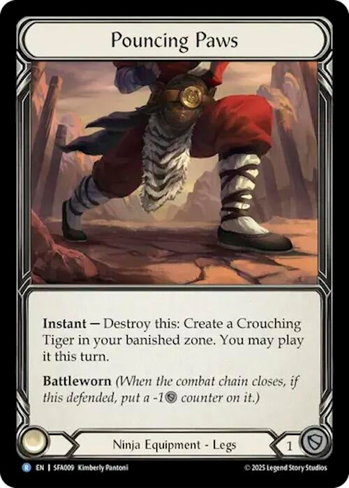 Image for Pouncing Paws (SFA009) [Silver Age Chapter 2] - Flesh and Blood TCG