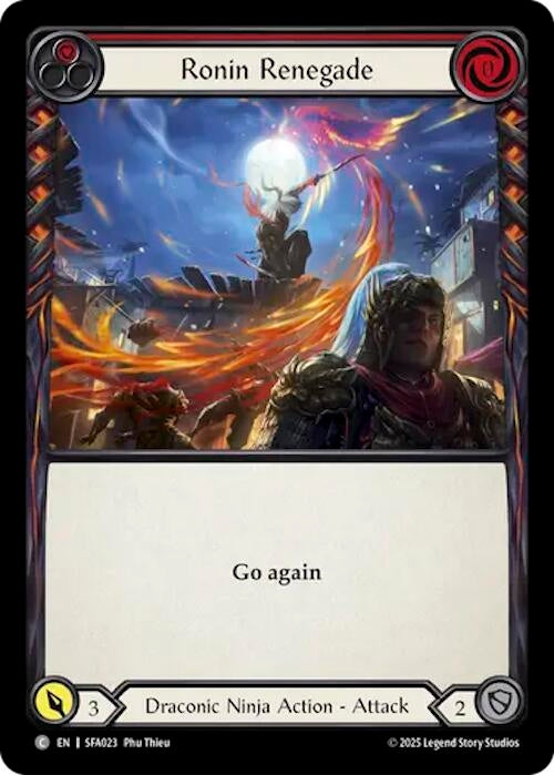 Image for Ronin Renegade (SFA023) [Silver Age Chapter 2] - Flesh and Blood TCG