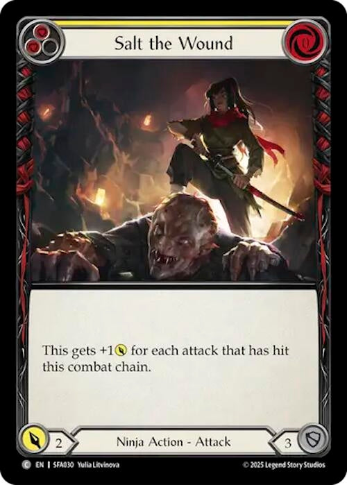 Image for Salt the Wound (SFA030) [Silver Age Chapter 2] - Flesh and Blood TCG