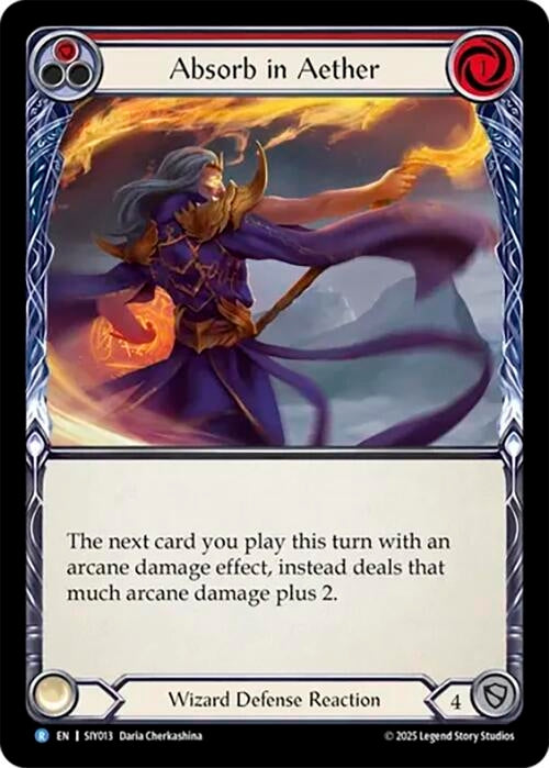 Image for Absorb in Aether (SIY013) [Silver Age Chapter 1] - Flesh and Blood TCG