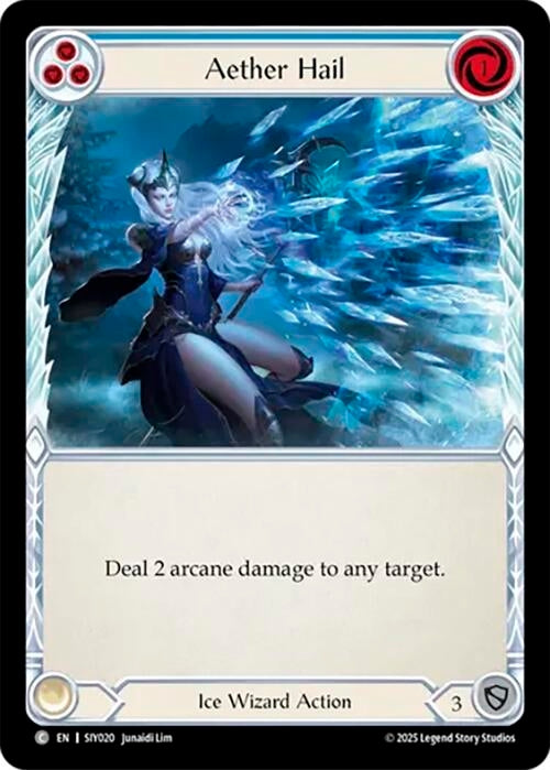 Image for Aether Hail (SIY020) [Silver Age Chapter 1] - Flesh and Blood TCG