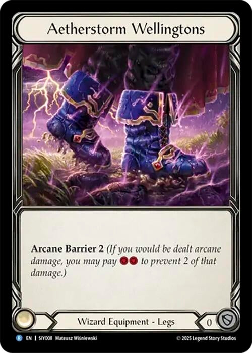 Image for Aetherstorm Wellingtons (SIY008) [Silver Age Chapter 1] - Flesh and Blood TCG