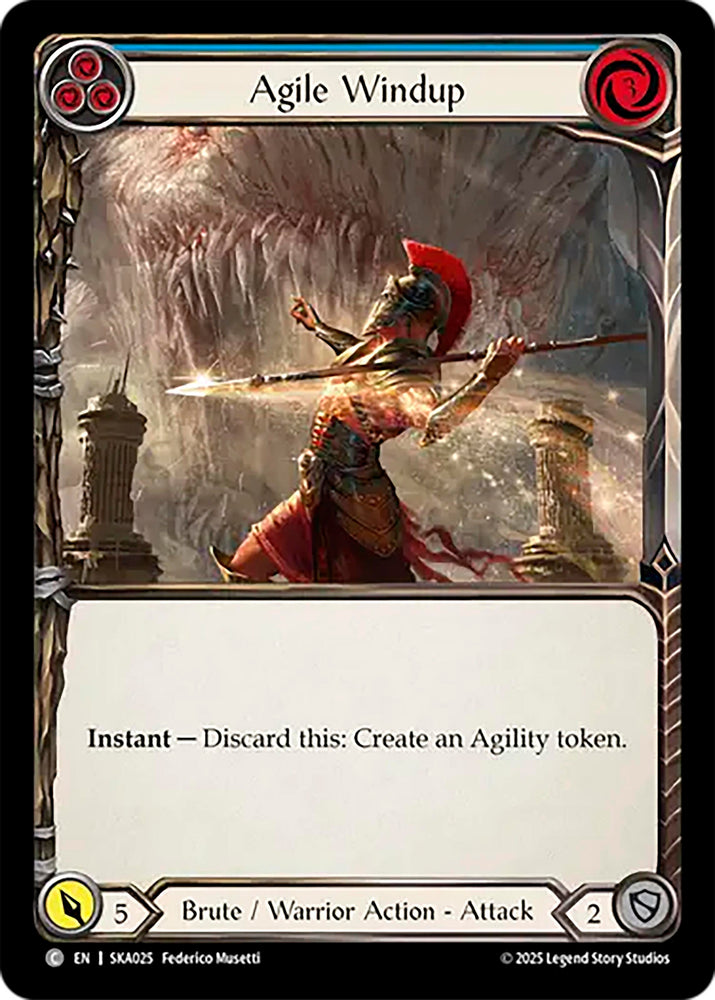 Image for Agile Windup (SKA025) [Silver Age Chapter 1] - Flesh and Blood TCG