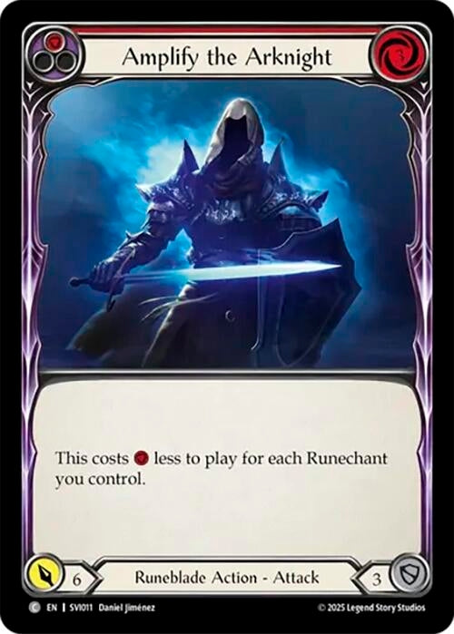 Image for Amplify the Arknight (SVI011) [Silver Age Chapter 1] - Flesh and Blood TCG