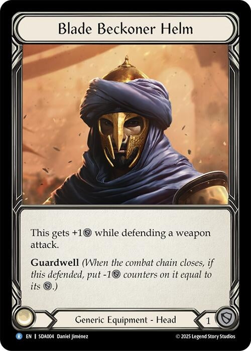 Image for Blade Beckoner Helm (SDA004) (SDA004) [Silver Age Chapter 1] - Flesh and Blood TCG
