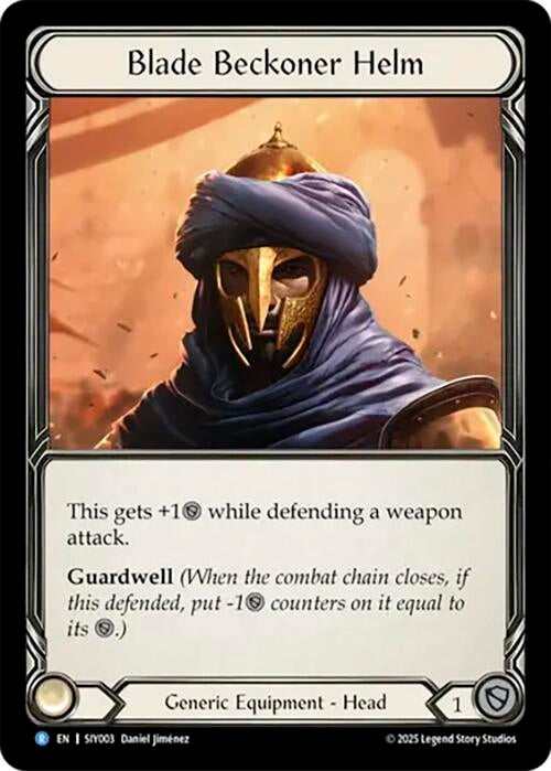 Image for Blade Beckoner Helm (SIY003) (SIY003) [Silver Age Chapter 1] - Flesh and Blood TCG