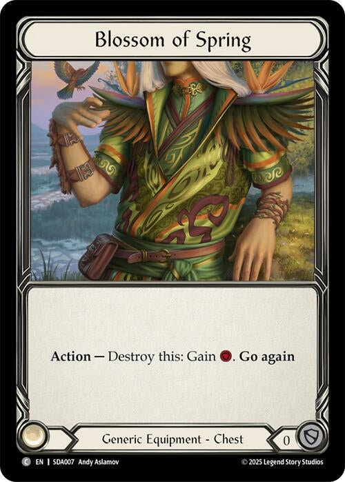 Image for Blossom of Spring (SDA007) (SDA007) [Silver Age Chapter 1] - Flesh and Blood TCG