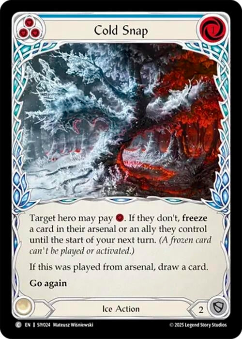 Image for Cold Snap (SIY024) [Silver Age Chapter 1] - Flesh and Blood TCG