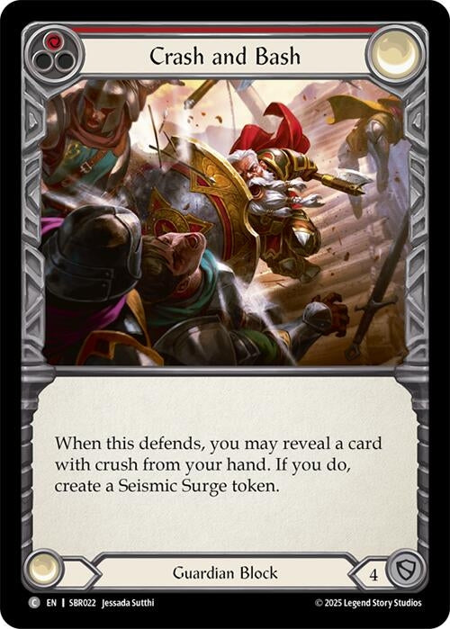 Image for Crash and Bash (SBR022) [Silver Age Chapter 1] - Flesh and Blood TCG
