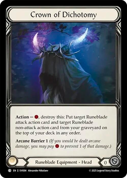 Image for Crown of Dichotomy (SVI004) [Silver Age Chapter 1] - Flesh and Blood TCG