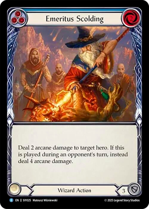 Image for Emeritus Scolding (SIY025) [Silver Age Chapter 1] - Flesh and Blood TCG