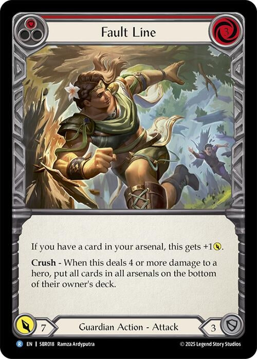 Image for Fault Line (SBR018) [Silver Age Chapter 1] - Flesh and Blood TCG