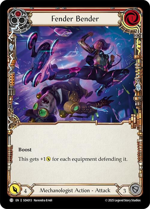 Image for Fender Bender (SDA013) [Silver Age Chapter 1] - Flesh and Blood TCG