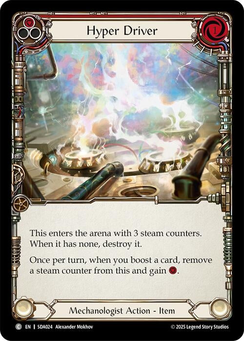 Image for Hyper Driver (SDA024) [Silver Age Chapter 1] - Flesh and Blood TCG