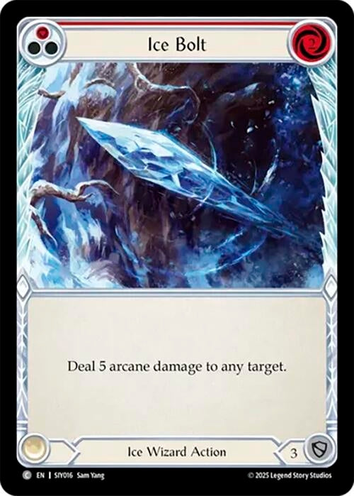 Image for Ice Bolt (Red) (SIY016) [Silver Age Chapter 1] - Flesh and Blood TCG