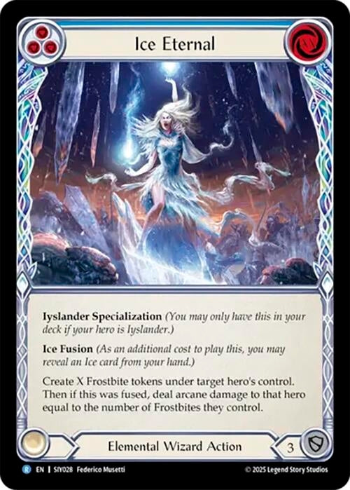 Image for Ice Eternal (SIY028) [Silver Age Chapter 1] - Flesh and Blood TCG