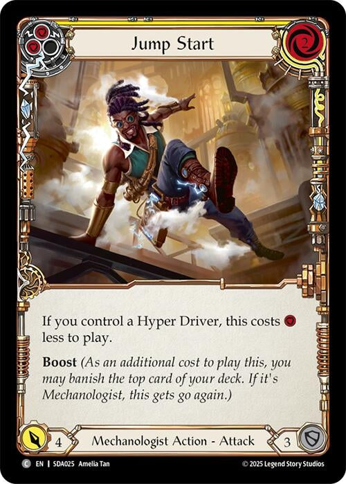 Image for Jump Start (Yellow) (SDA025) [Silver Age Chapter 1] - Flesh and Blood TCG