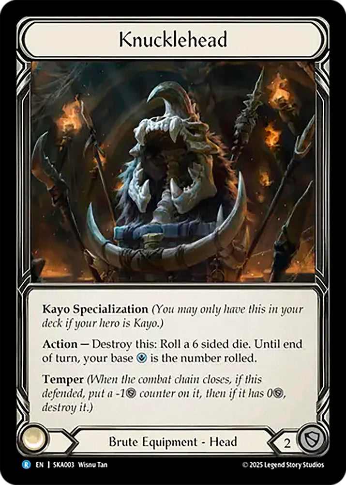 Image for Knucklehead (SKA003) [Silver Age Chapter 1] - Flesh and Blood TCG