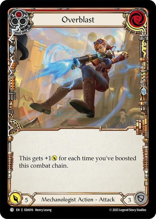 Image for Overblast (SDA016) [Silver Age Chapter 1] - Flesh and Blood TCG
