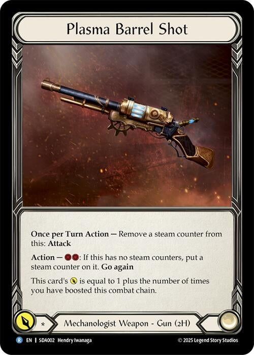 Image for Plasma Barrel Shot (SDA002) [Silver Age Chapter 1] - Flesh and Blood TCG