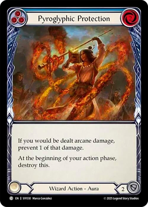 Pyroglyphic Protection (SIY030) [Silver Age Chapter 1]