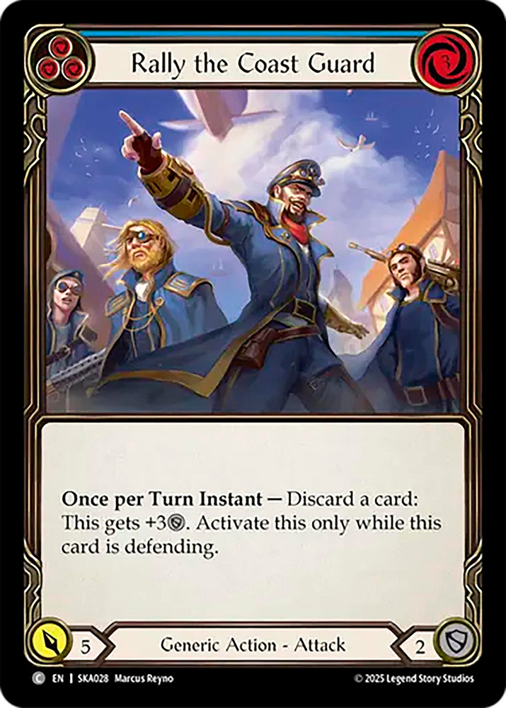 Image for Rally the Coast Guard (SKA028) [Silver Age Chapter 1] - Flesh and Blood TCG