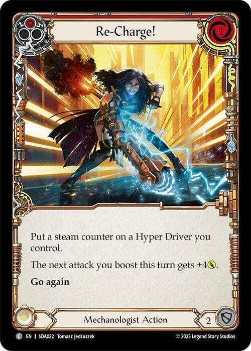 Image for Re-Charge! (SDA022) [Silver Age Chapter 1] - Flesh and Blood TCG