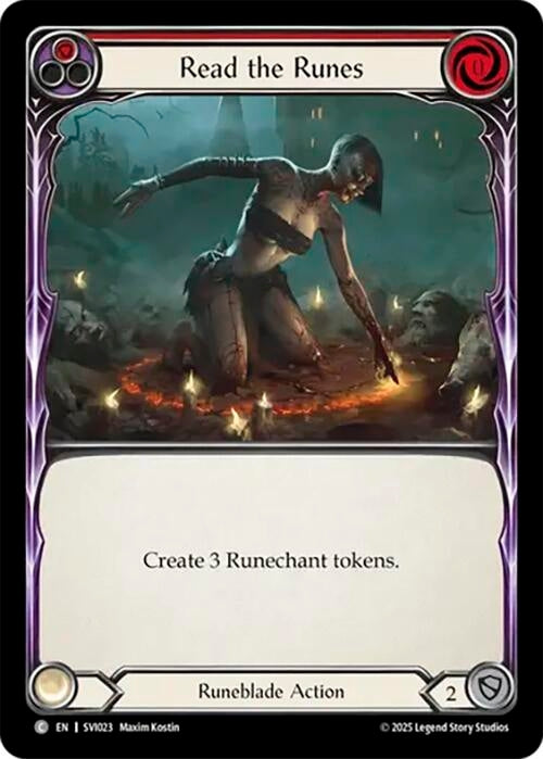 Image for Read the Runes (SVI023) [Silver Age Chapter 1] - Flesh and Blood TCG