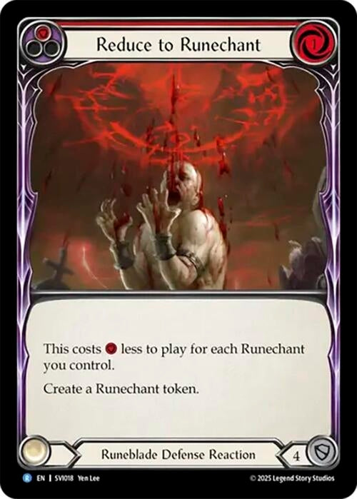 Image for Reduce to Runechant (SVI018) [Silver Age Chapter 1] - Flesh and Blood TCG
