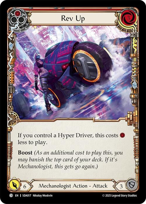 Image for Rev Up (SDA017) [Silver Age Chapter 1] - Flesh and Blood TCG