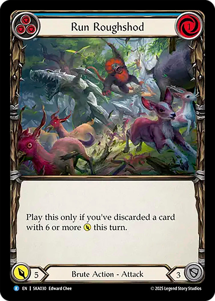 Image for Run Roughshod (SKA030) [Silver Age Chapter 1] - Flesh and Blood TCG