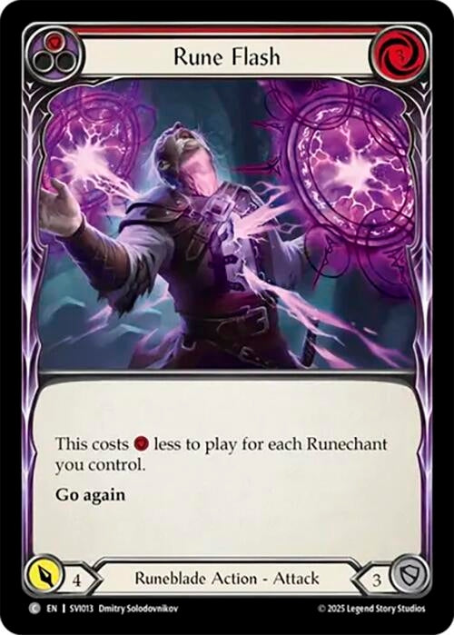 Image for Rune Flash (SVI013) [Silver Age Chapter 1] - Flesh and Blood TCG