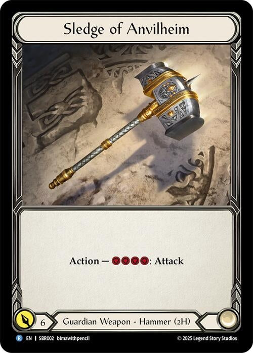 Image for Sledge of Anvilheim (SBR002) [Silver Age Chapter 1] - Flesh and Blood TCG