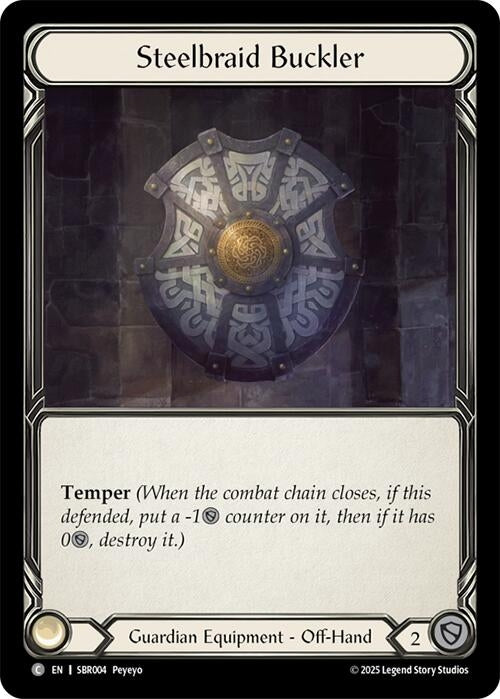 Image for Steelbraid Buckler (SBR004) [Silver Age Chapter 1] - Flesh and Blood TCG