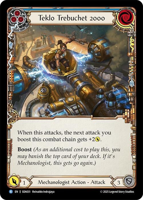 Image for Teklo Trebuchet 2000 (SDA031) [Silver Age Chapter 1] - Flesh and Blood TCG