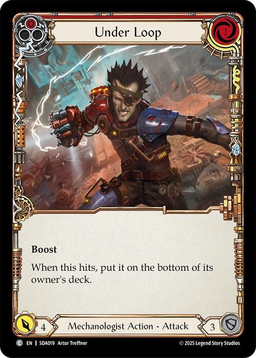 Image for Under Loop (SDA019) [Silver Age Chapter 1] - Flesh and Blood TCG