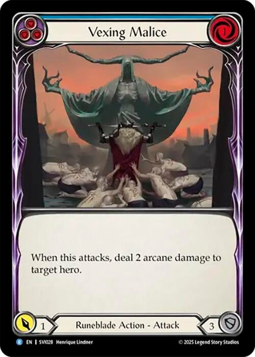 Image for Vexing Malice (SVI028) [Silver Age Chapter 1] - Flesh and Blood TCG