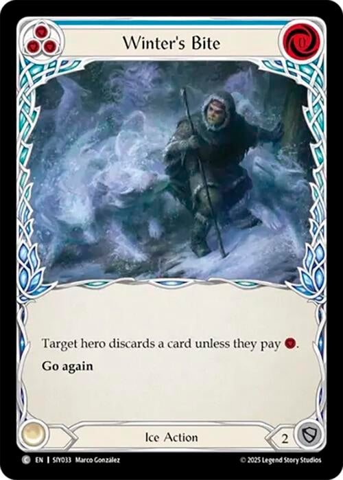 Image for Winter's Bite (SIY033) [Silver Age Chapter 1] - Flesh and Blood TCG