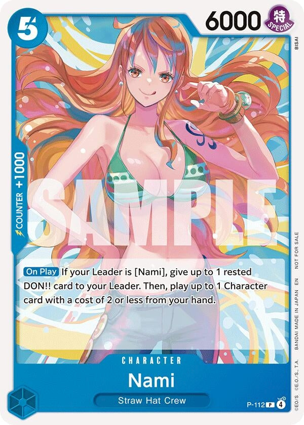 Image for Nami (Heroines Battle Pack) (P-112) [One Piece Promotion Cards] - One Piece Card Game