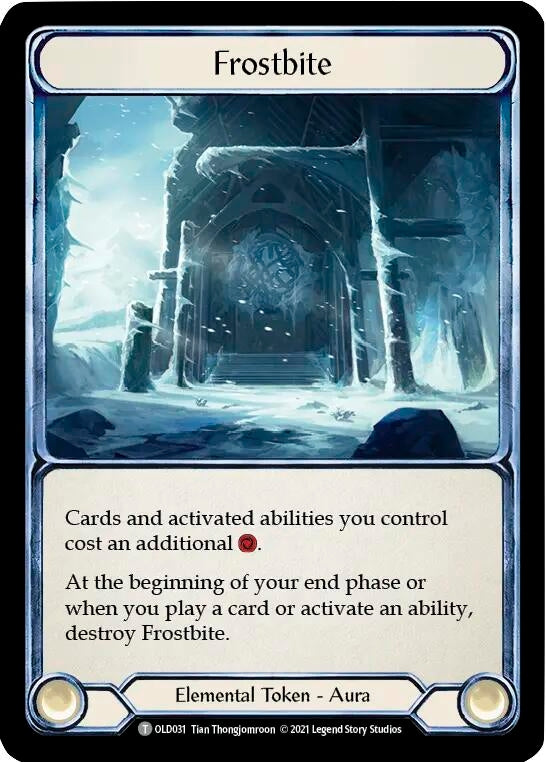 Image for Frostbite (OLD031) [Blitz Deck: Tales of Aria - Oldhim] - Flesh and Blood TCG