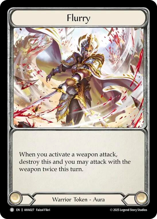 Image for Flurry (AHA027) [Armory Deck Origins: Hala] - Flesh and Blood TCG