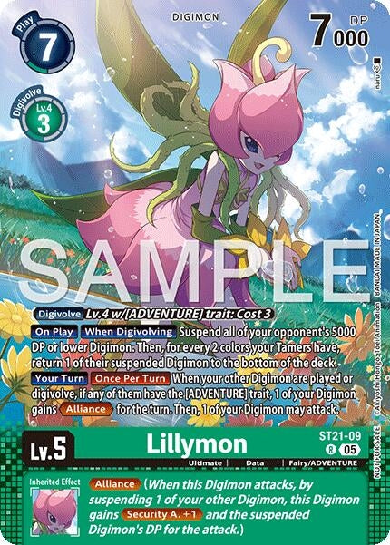 Image for Lillymon (Event Pack 9) (ST21-09 R) [Starter Deck 21: Hero of Hope] - Digimon Card Game