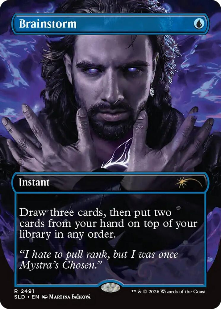 Image for Brainstorm (2491) (2491) [Secret Lair Drop Series] - Magic: The Gathering