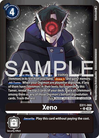 Image for Xeno (Limited Foil) (EX11-066 U) [Dawn of Liberator] - Digimon Card Game