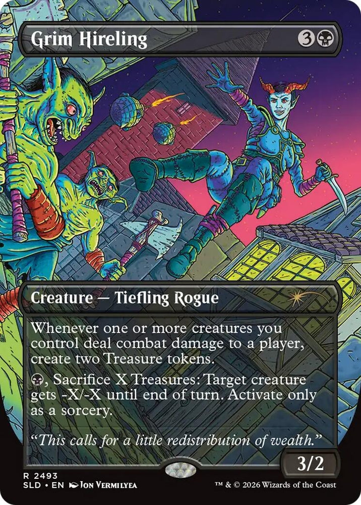 Image for Grim Hireling (2493) [Secret Lair Drop Series] - Magic: The Gathering